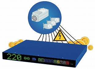 RPCM 1563 - 1x63A - модуль удаленного управления питания для больших задач :: Системы удаленного управления питанием (Smart PDU)