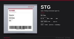 TN54STG Sync Timing Generator (STG v5) — Huawei OSN 3800/6800