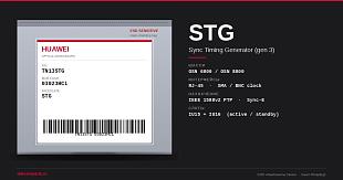 TN13STG Sync Timing Generator (STG) — Huawei OSN 3800/6800